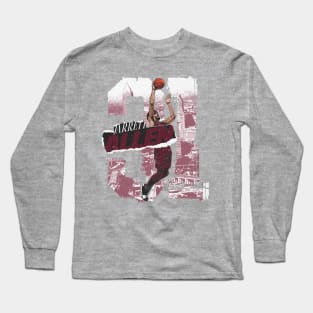 Jarrett Allen Cleveland Rough Long Sleeve T-Shirt